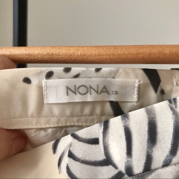 Japanese vintage floral pattern midi skirt - Picture 5 of 7